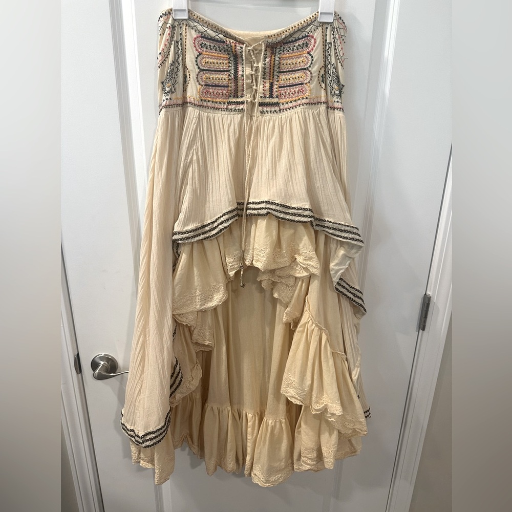 Free People Rises in the East High Low Maxi skirt (PLEASE READ CAREFULLY)